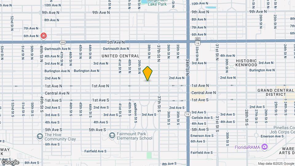 3815 1ST Ave N Map and Location Details