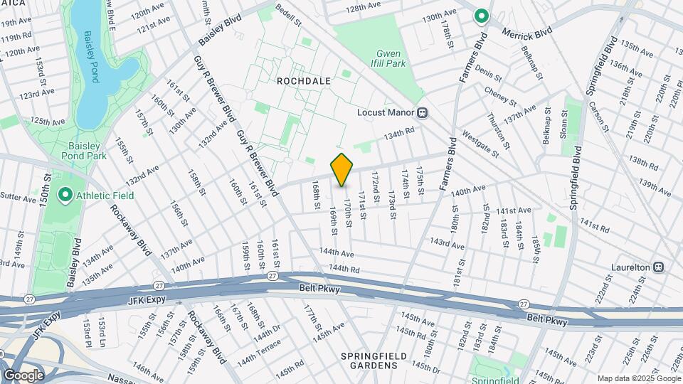 137-28 170th St Map and Location Details