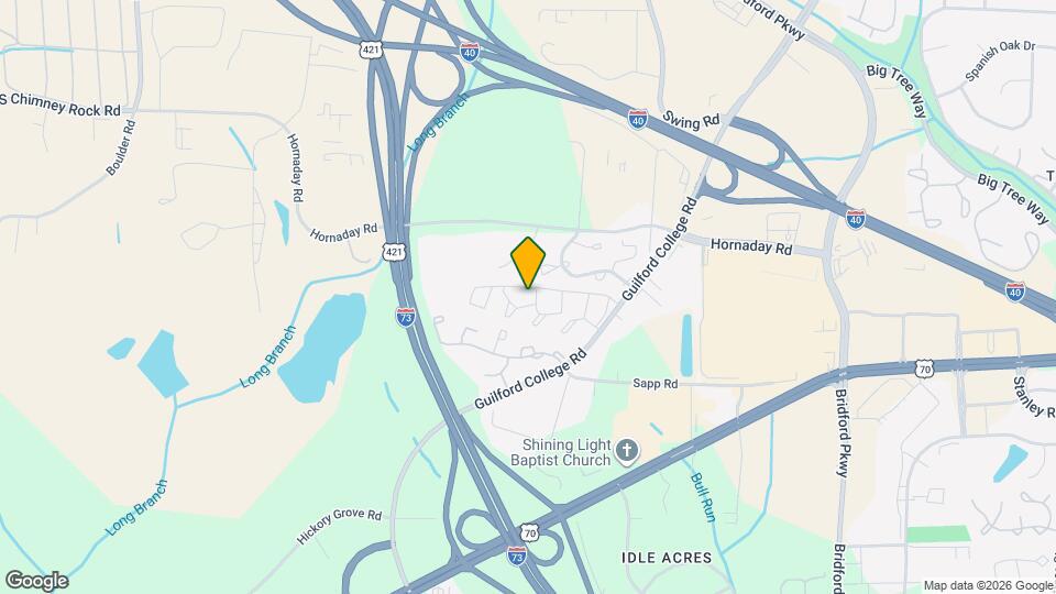 5739 Bramblegate Rd, Unit E Mapa y Detalles de la Ubicación