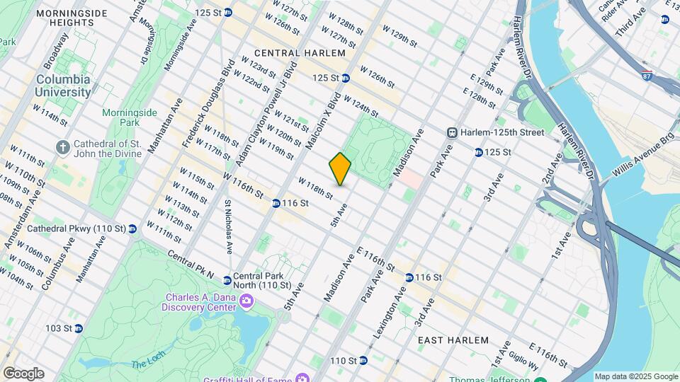 8 W 119th St Map and Location Details