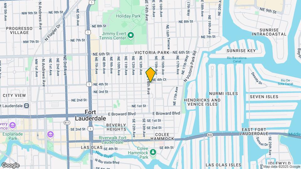1400 NE 4th St Mapa y Detalles de la Ubicación