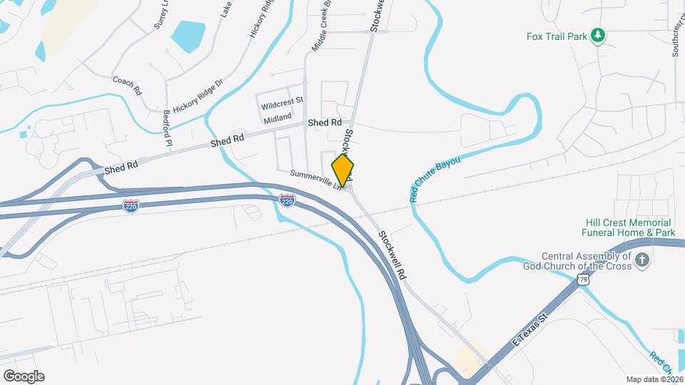 6022 Summerville Ln Map and Location Details