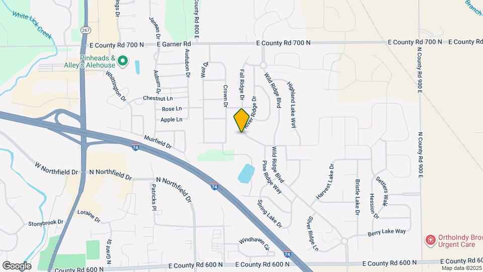 1196 River Ridge Dr Map and Location Details