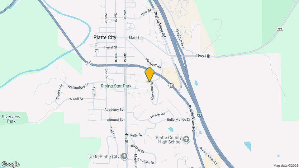 1102 Hampton Dr Map and Location Details