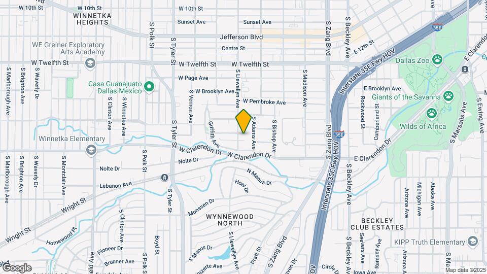 520 Brooks Ave Map and Location Details