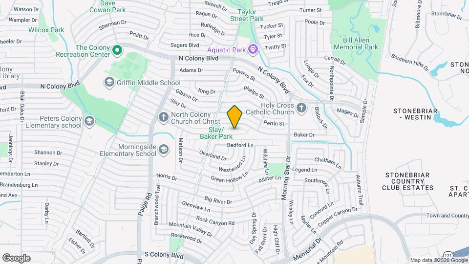 5633 Painter St Map and Location Details