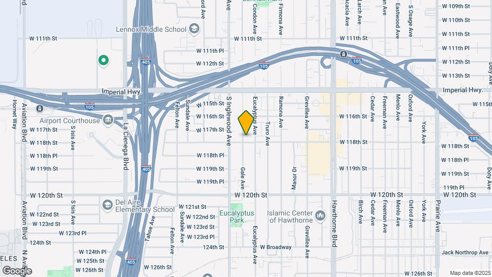 4733 W 118th St Mapa y Detalles de la Ubicación