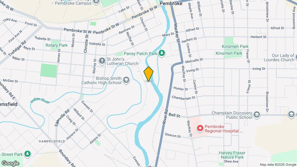 509 Moffat St Map and Location Details