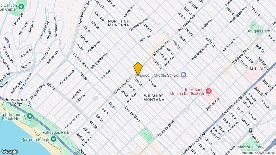 817 11th St Map and Location Details