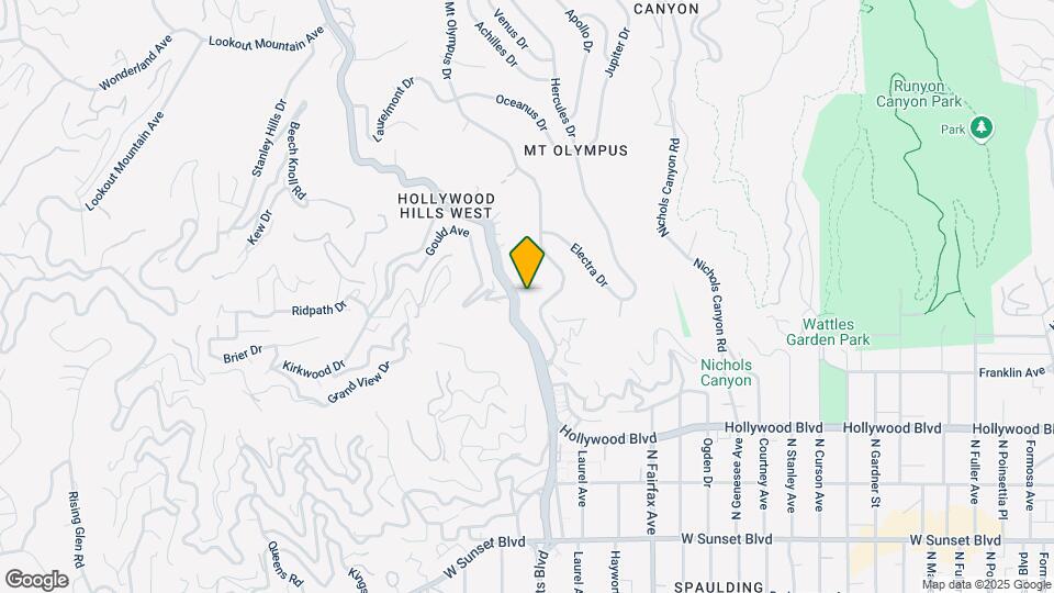 1884 Laurel Canyon Rd Map and Location Details