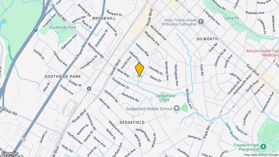 542 Iverson Way Map and Location Details