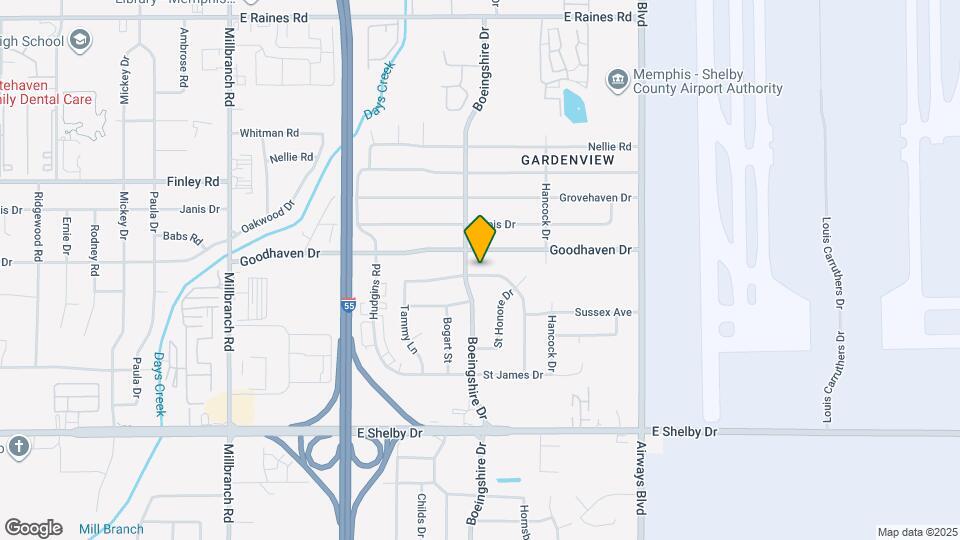 2010 Tammwood Dr Map and Location Details