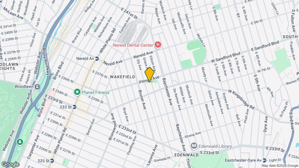 4229 Grace Ave Map and Location Details