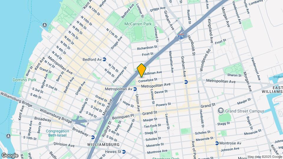 19 Conselyea St, Unit Garden Apt WILLIAMSBURG Map and Location Details