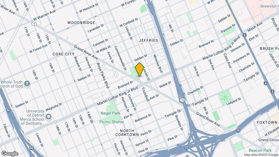 3604 Trumbull Map and Location Details