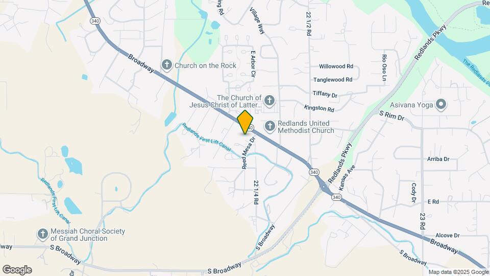 525 Reed Mesa Dr Map and Location Details