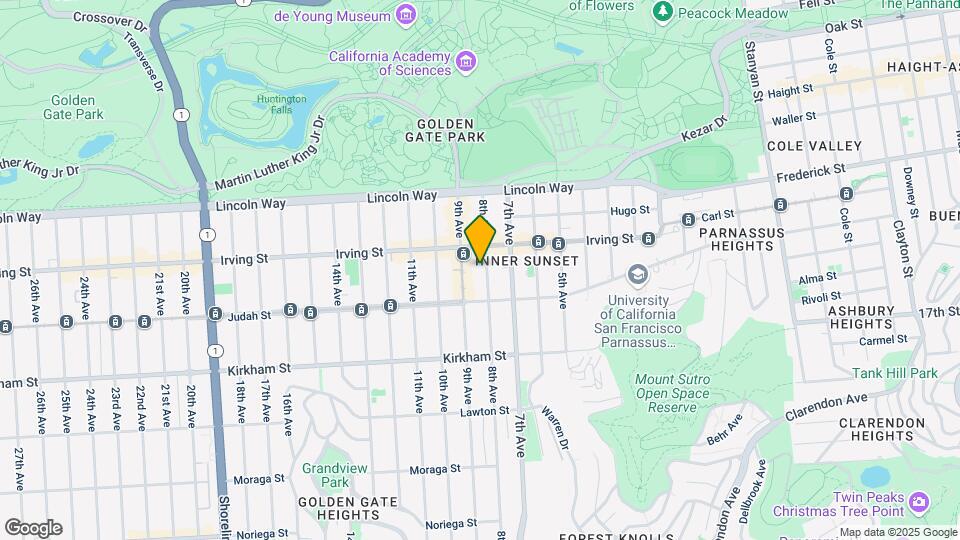 1337-1339-1339 8th Ave Mapa y Detalles de la Ubicación