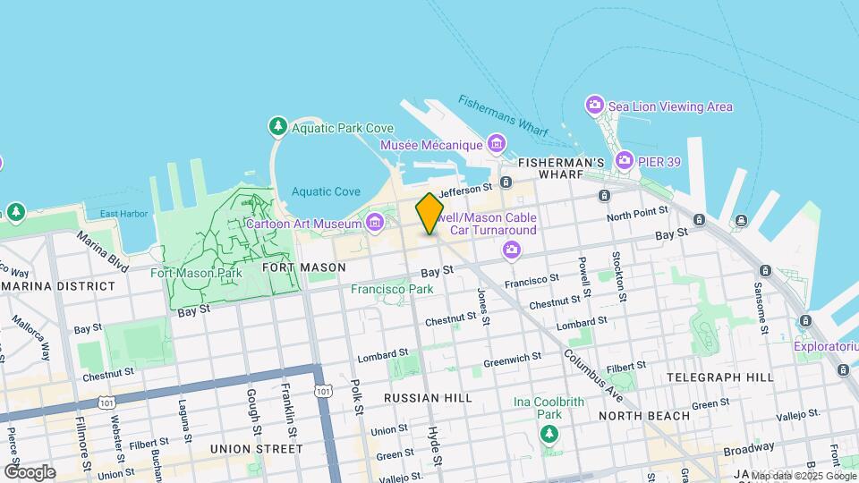 710 North Point St Map and Location Details