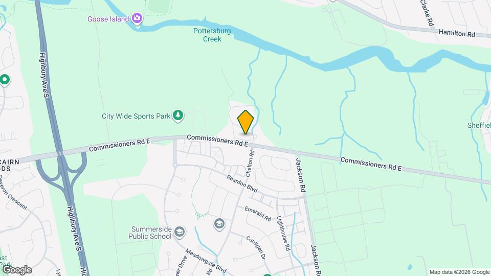 1110 Meadowlark Ridge Map and Location Details