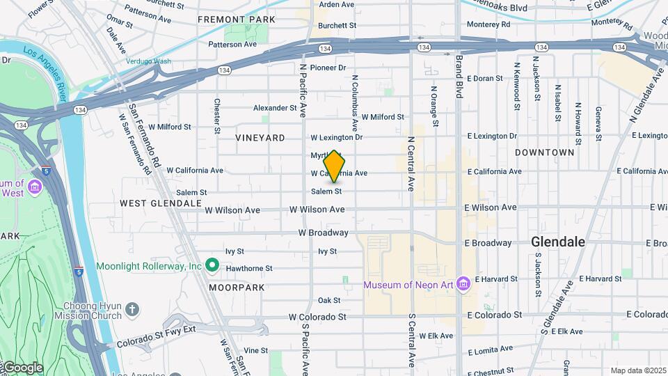 427 Salem St Mapa y Detalles de la Ubicación
