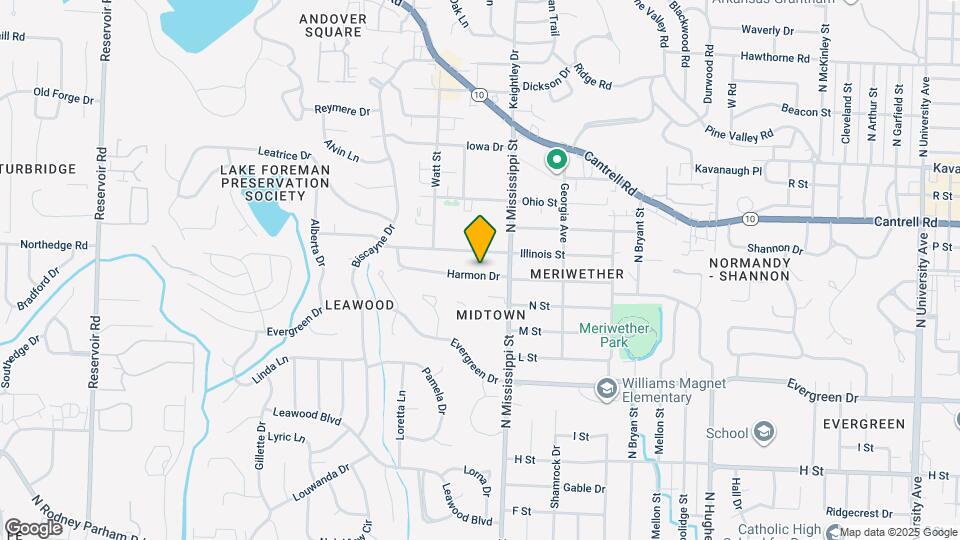 7700 Harmon Dr Map and Location Details