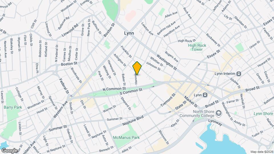 29 Hanover St Map and Location Details