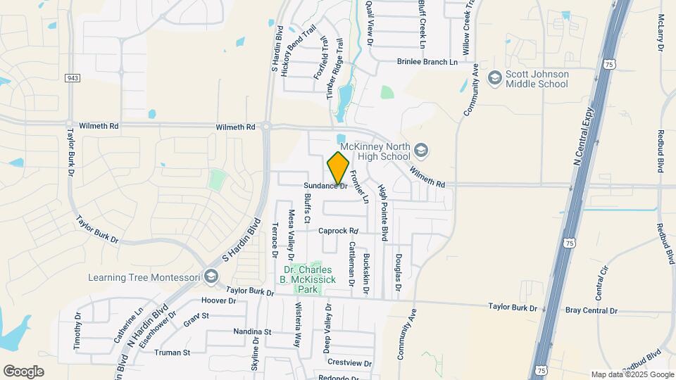 2621 Sundance Dr Mapa y Detalles de la Ubicación