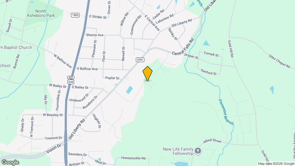 805 Smokey Ridge Rd Mapa y Detalles de la Ubicación