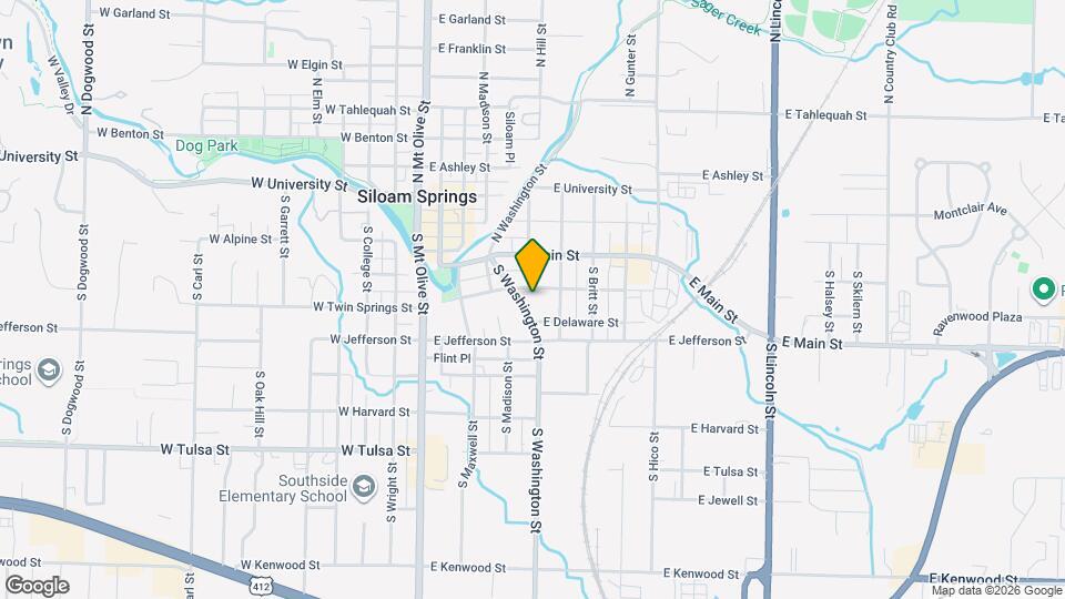 419 S Washington St Map and Location Details