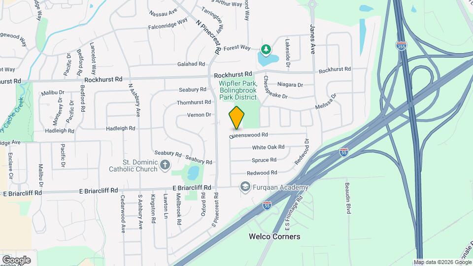 141 Queenswood Rd Map and Location Details