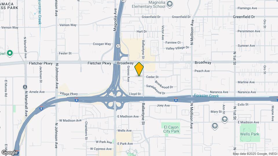 345-379 Cedar St Map and Location Details