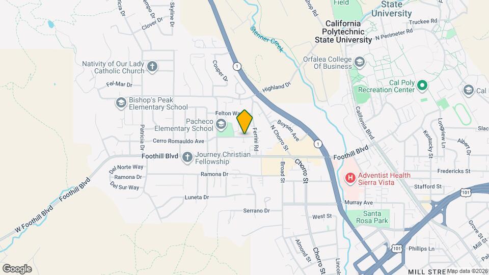 325 Cerro Romauldo Ave Map and Location Details