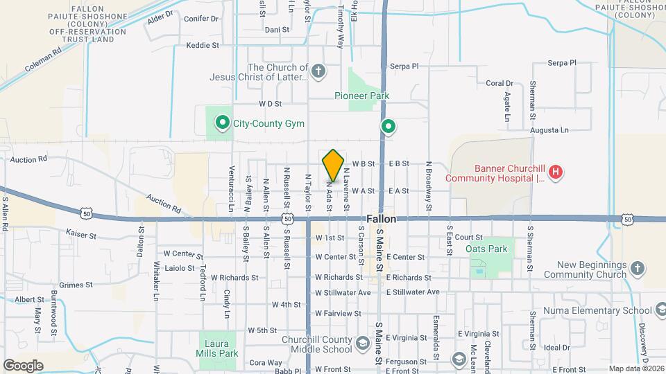 250 W A St Map and Location Details