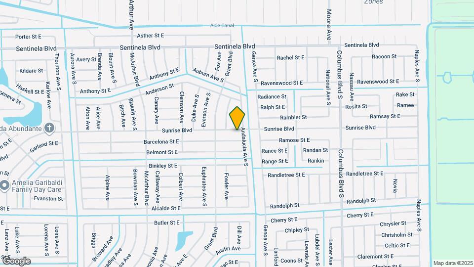 1064 Sunrise Blvd Map and Location Details