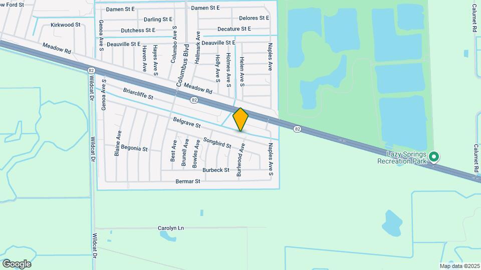 1249 Belgrave St Map and Location Details