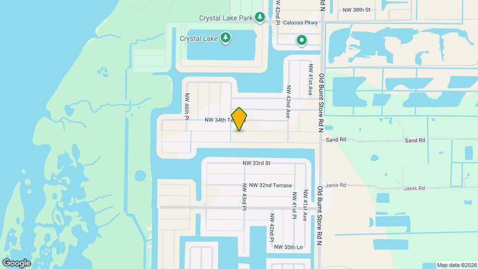 4326 NW 34th St Map and Location Details