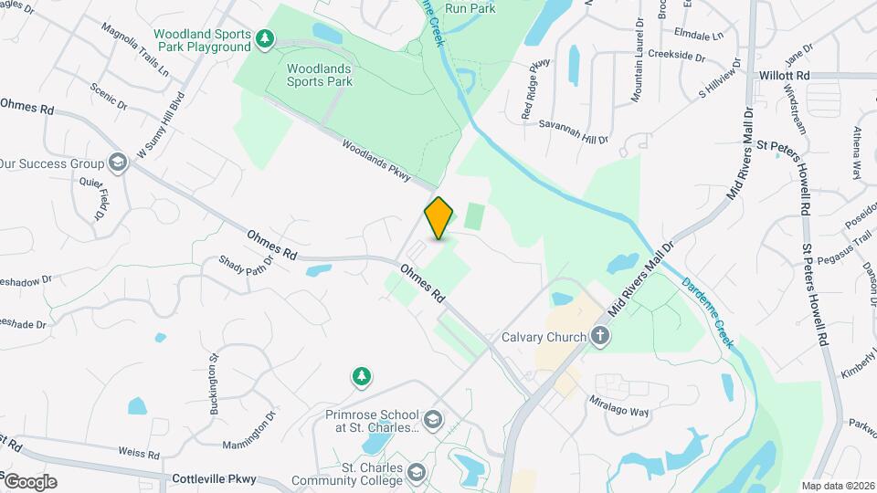 433 Bordeaux Way Map and Location Details