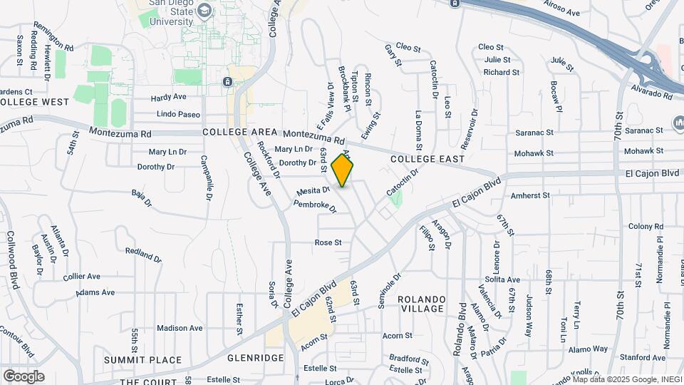 4941 63rd St Map and Location Details