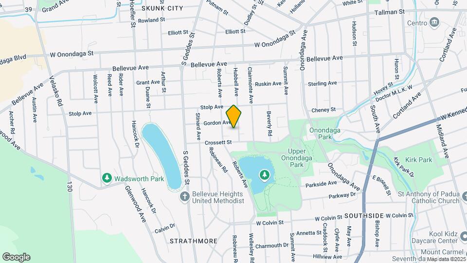 414 Hubbell Ave Mapa y Detalles de la Ubicación