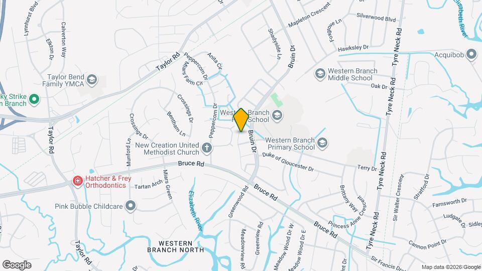 3005 Radcliffe Ln N Map and Location Details