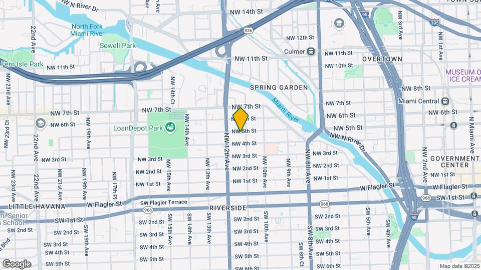 1118 NW 5th St Mapa y Detalles de la Ubicación