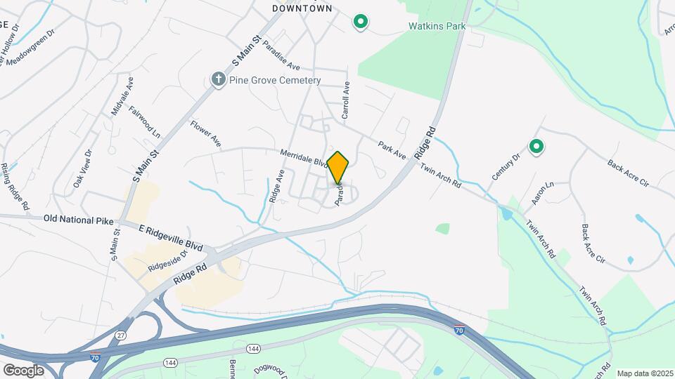 902 Parade Ln Map and Location Details