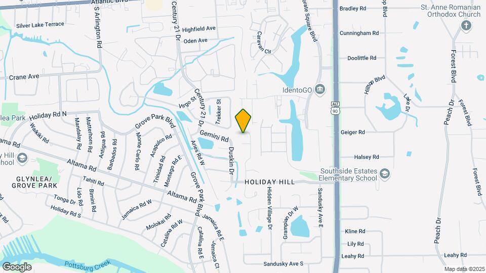 8736 Townsquare Dr Map and Location Details
