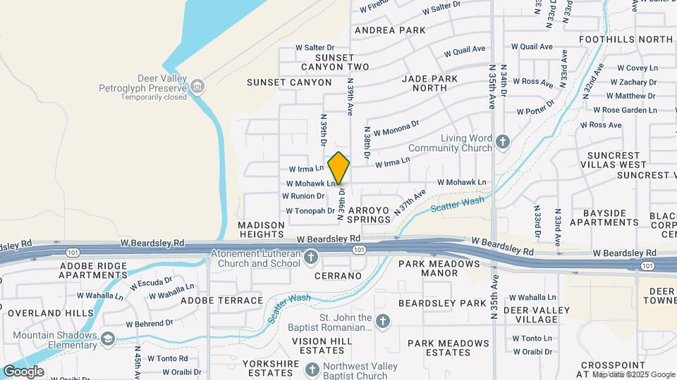 20444 N 39th Dr Map and Location Details