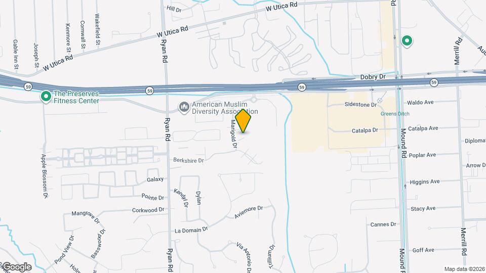 4289 Berkshire Dr Map and Location Details