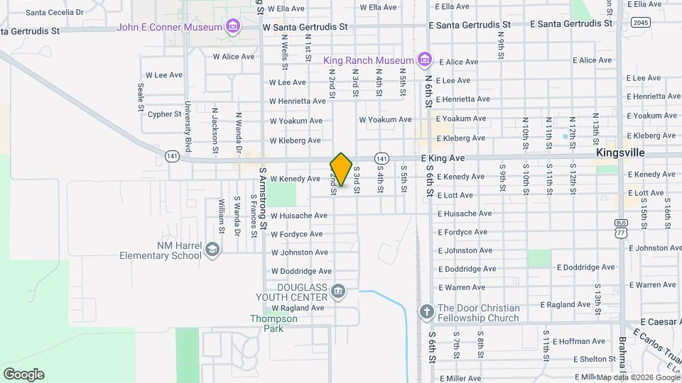 422 W Lott Ave Map and Location Details