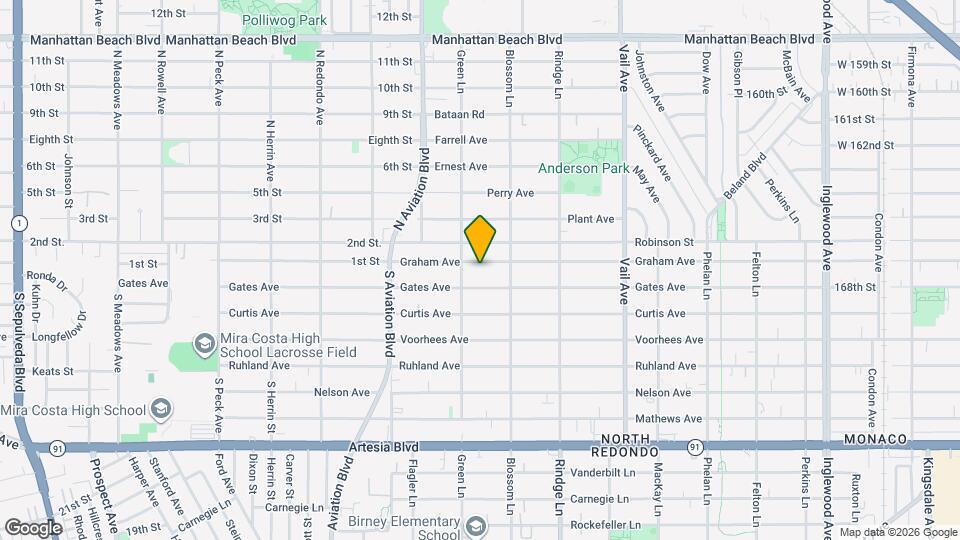 2008 Graham Ave Map and Location Details