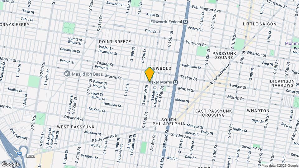 1702 S 16th St Map and Location Details