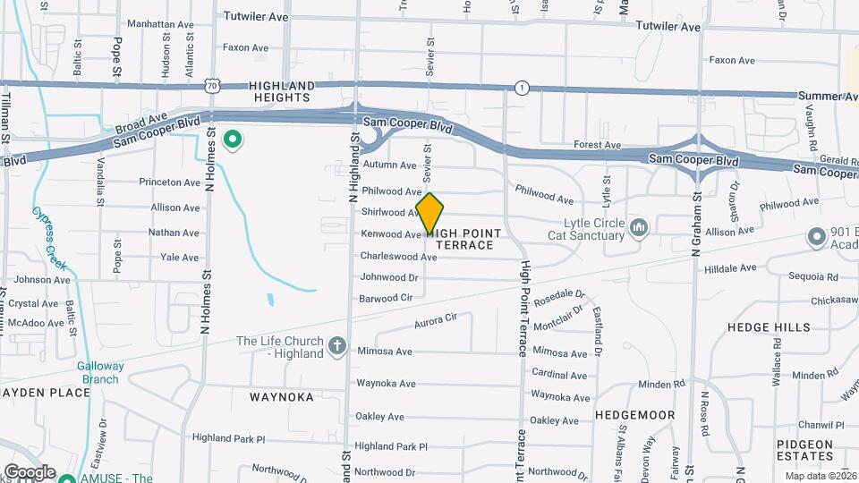 3607 Kenwood Ave, Unit 8104 Map and Location Details