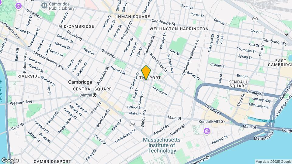 177 Harvard St, Unit 3 Map and Location Details
